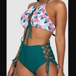 Backless Bikini / High Waist